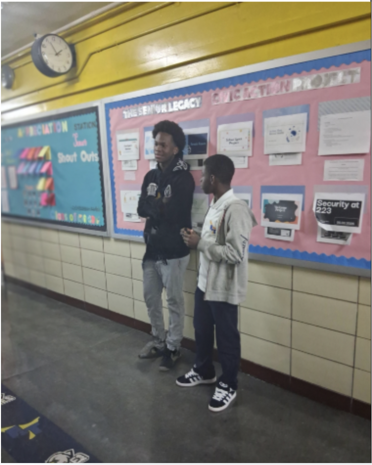 Tomas and Anthony discussing real estate and how it can support affordable housing in the South Bronx.