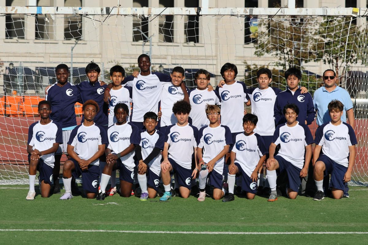 HS223 / South Bronx Prep Varsity Boys Soccer team 2025.