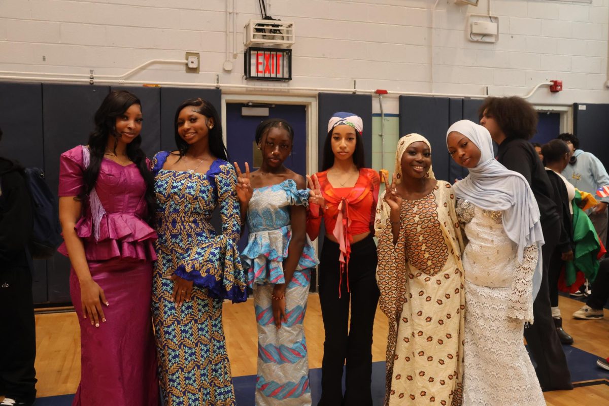 Students wore cultural outfits on Culture Day