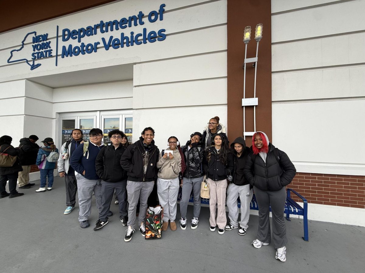HS223 Seniors take the first step to getting their driver's license.
